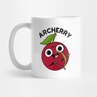 Archerry Funny Fruit Archery Pun Mug